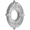 Ekena Millwork Attica Thermoformed PVC Ceiling Medallion Fits Canopies up to 4 1/8-in., Aged Dark Steel CMP10ATCST - alternate 3